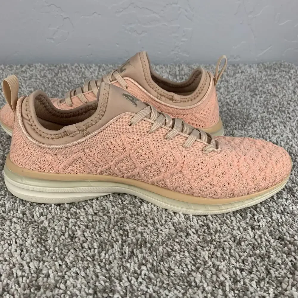 APL Techloom Phantom Sneakers Womens Size 9 Orange Athletic Shoes NWOT